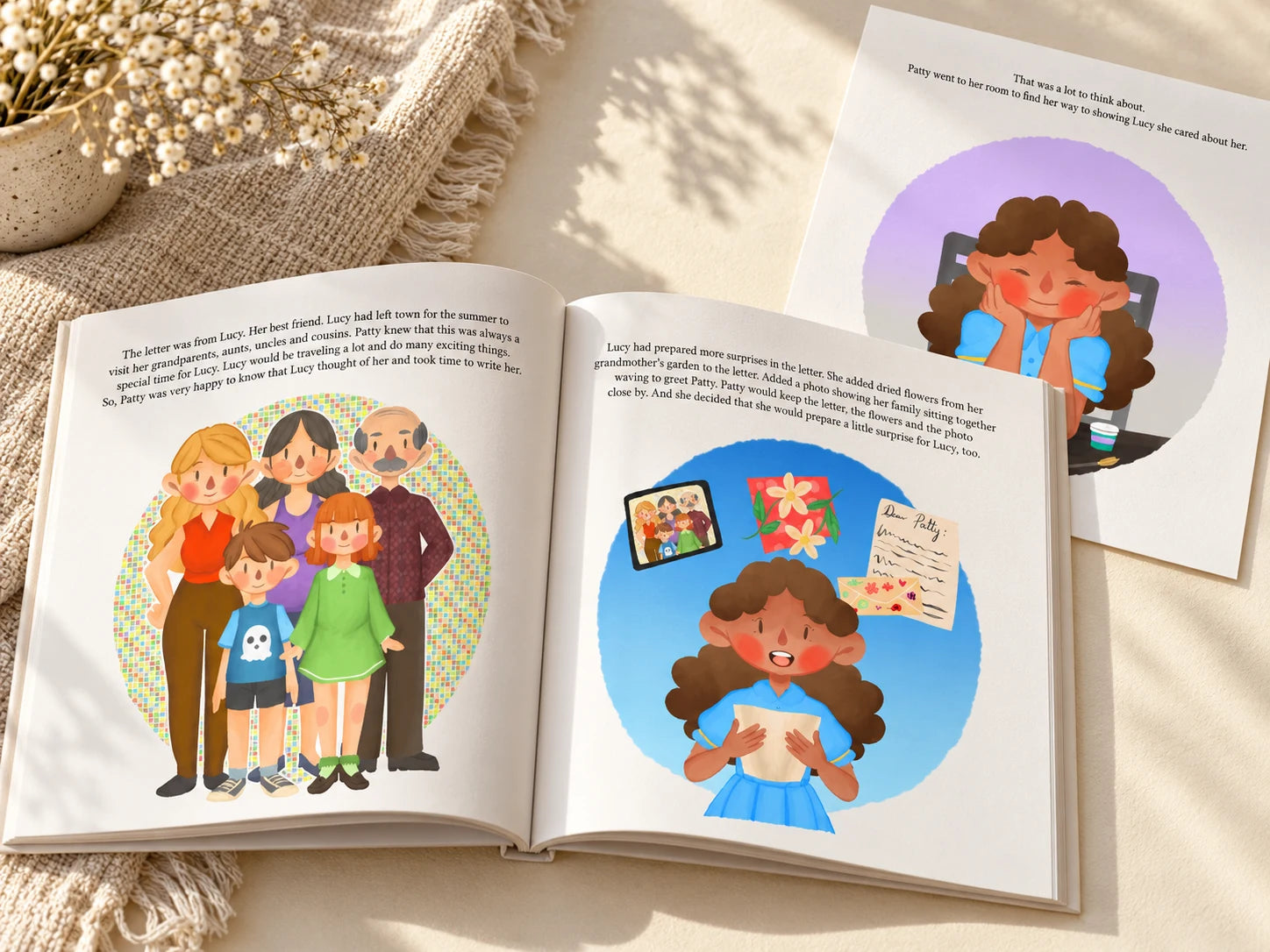 Presentación en mockup: Pequeñas historias. Grandes emociones.