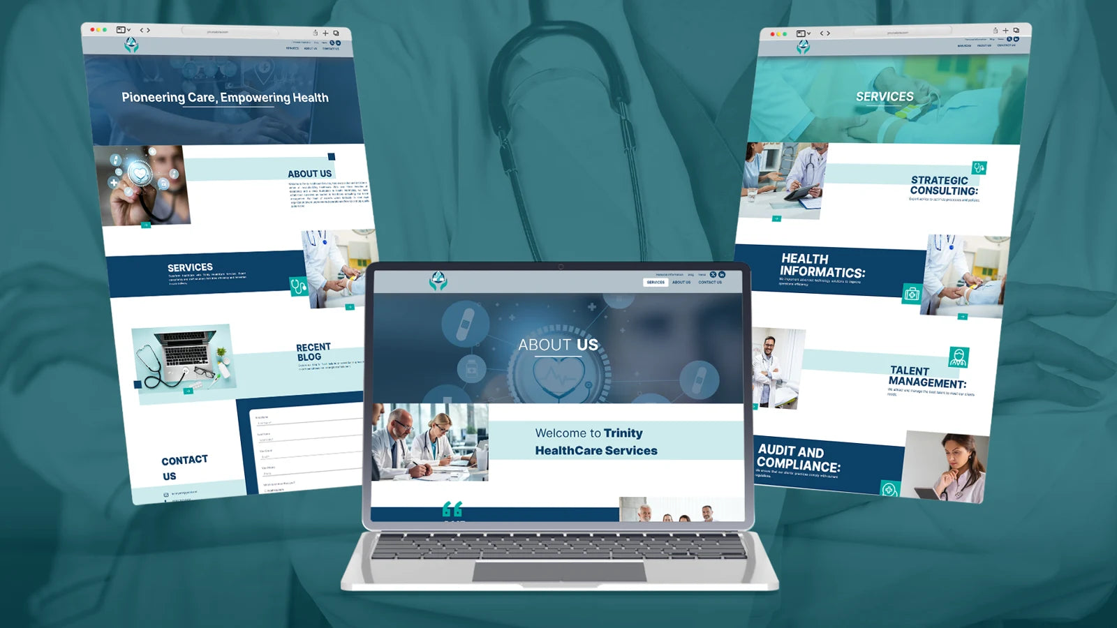 Diseño web · Salud